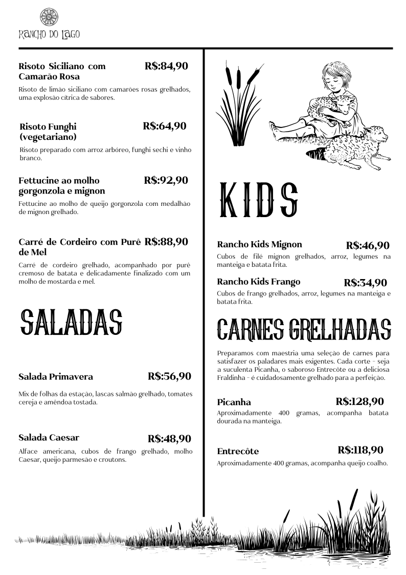 Menu Rancho Do Lago Refúgio Gastronômico-2