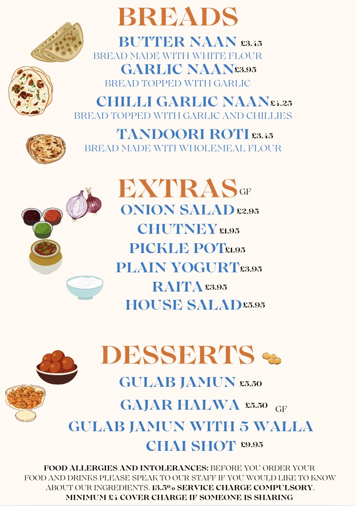 Menu Rangrez London-8