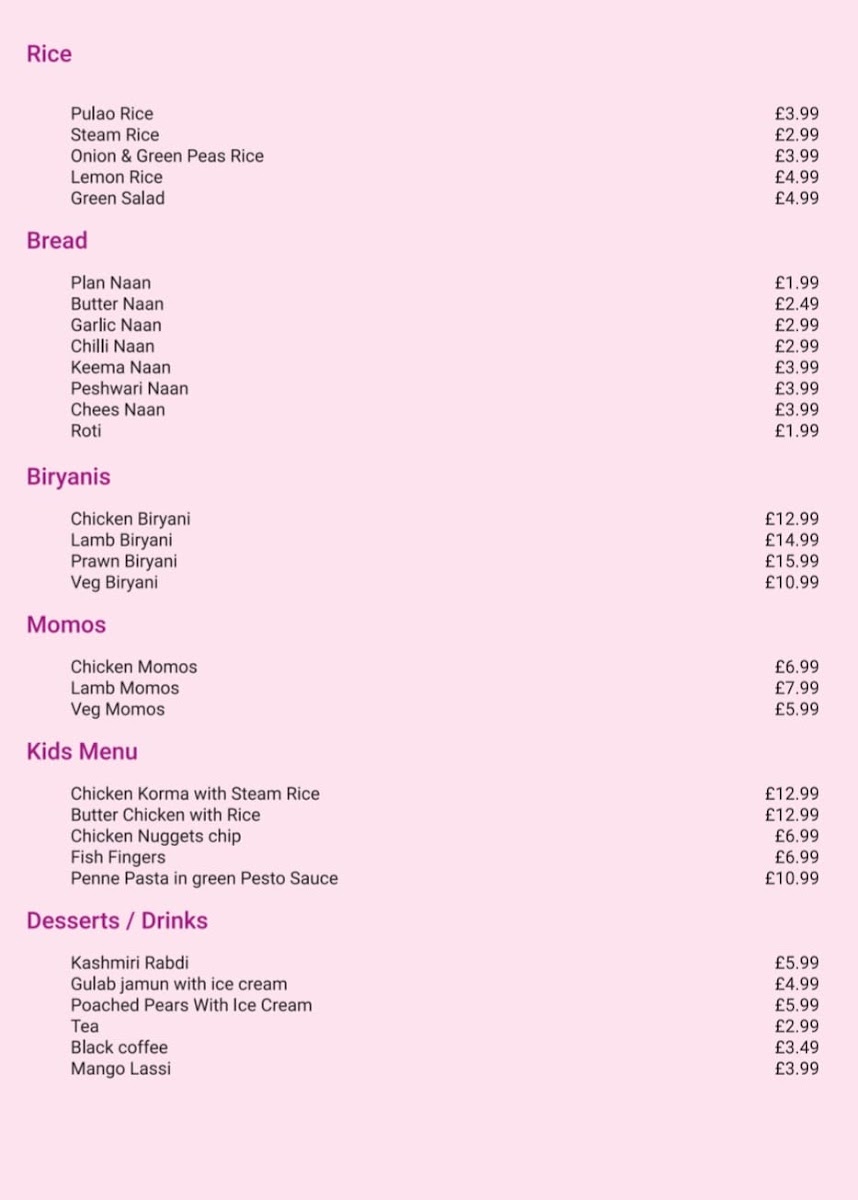Menu Rara Kew-4