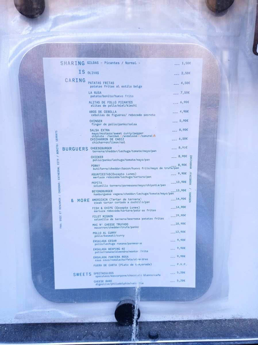 Menu Rare Burgers & More-2