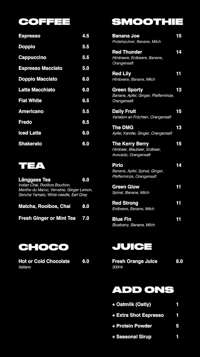 Menu Rare Street Coffee-1