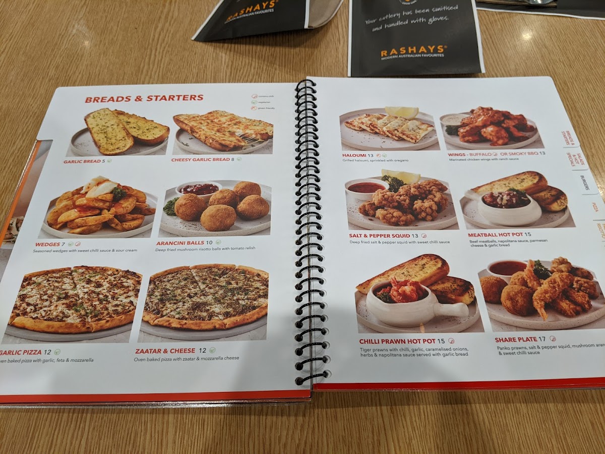 Menu Rashays - Campbelltown-10