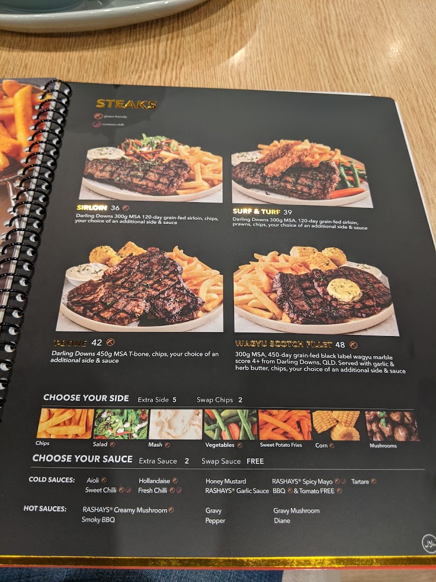 Menu Rashays - Campbelltown-3