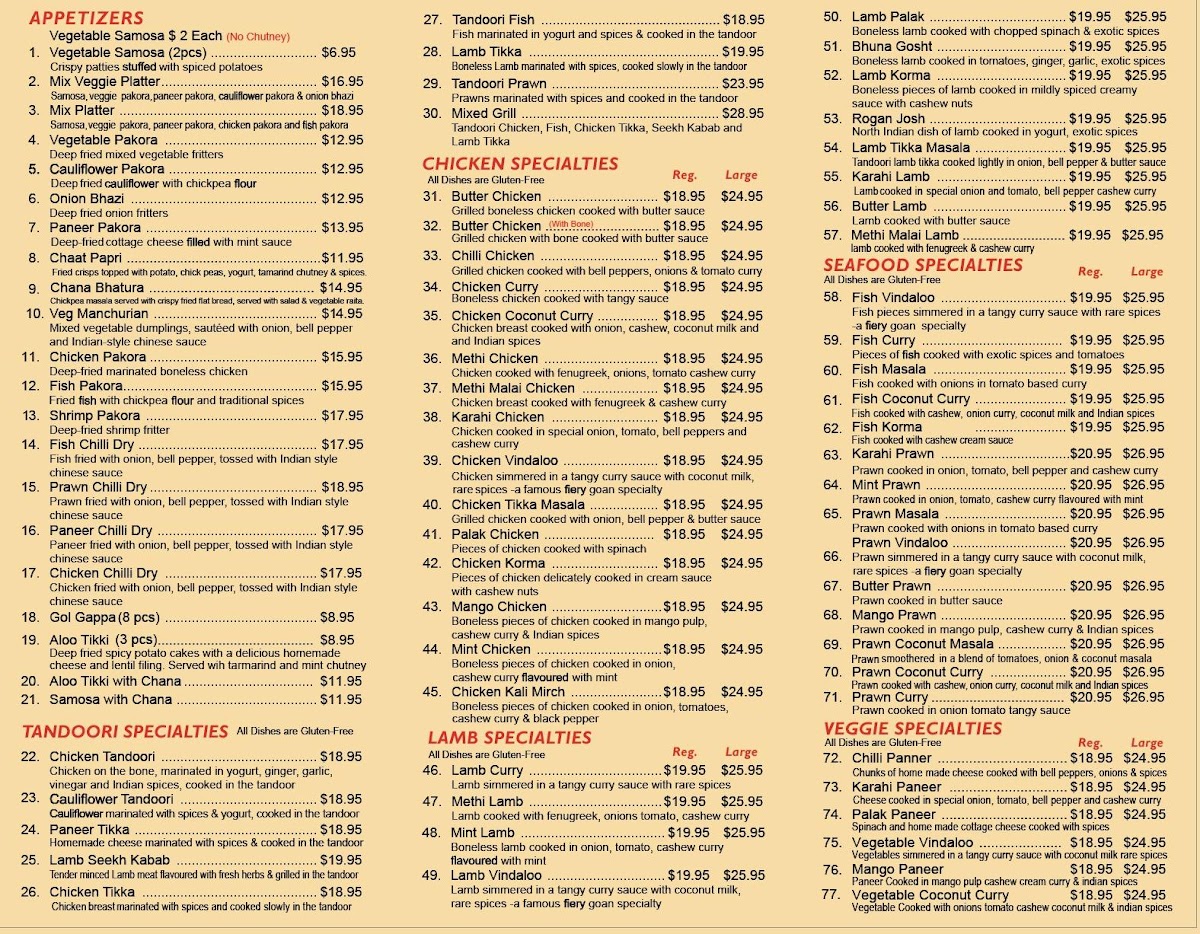 Menu Rasoi Fine Indian Cuisine-1