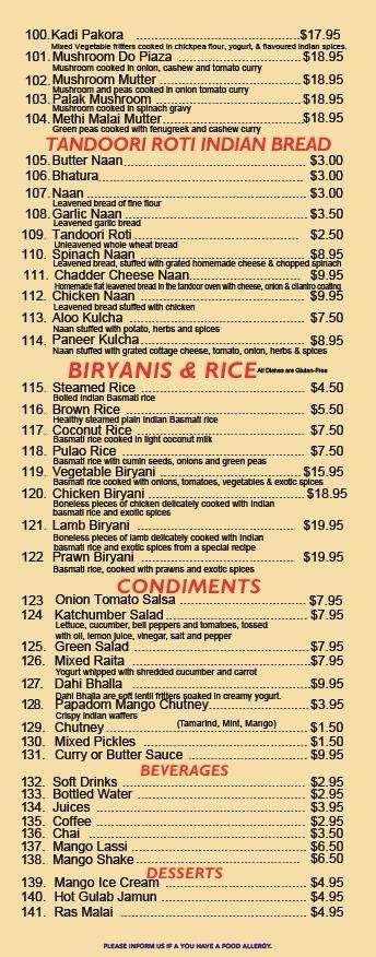 Menu Rasoi Fine Indian Cuisine-4