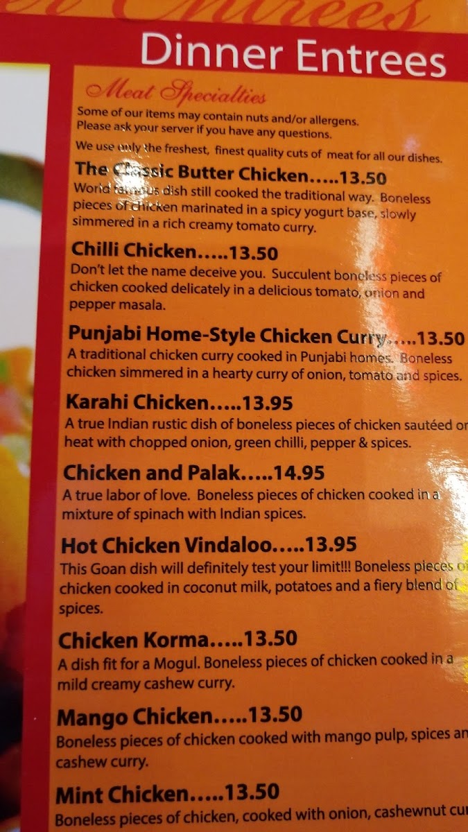 Menu Rasoi Fine Indian Cuisine-9