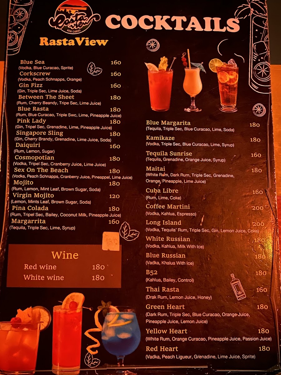 Menu Rasta View-1
