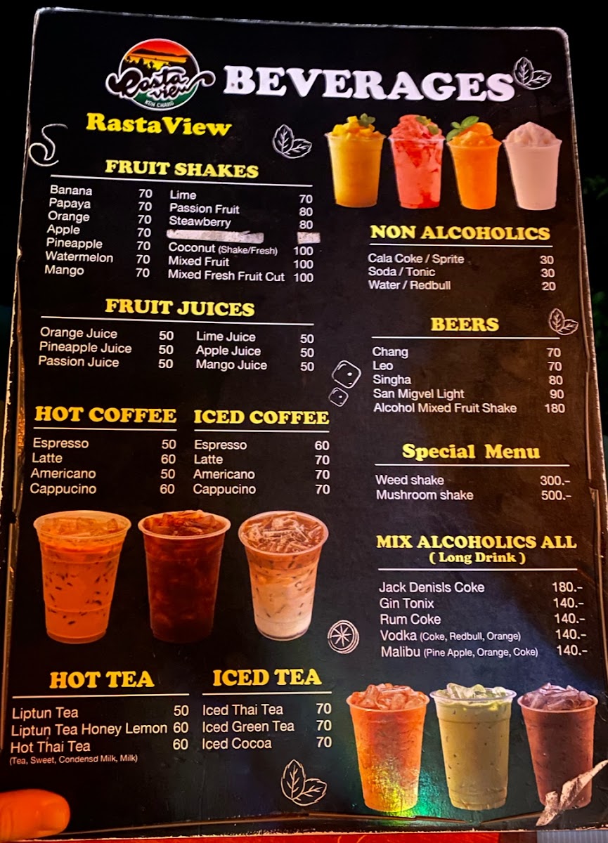 Menu Rasta View-2