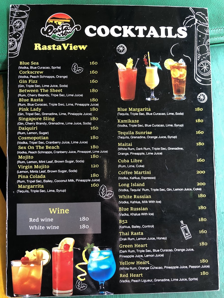 Menu Rasta View-3