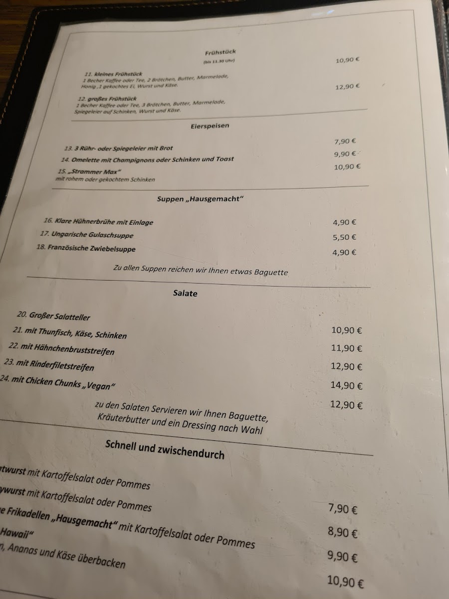 Menu Raststätte Eltern Christian Brümmer-6