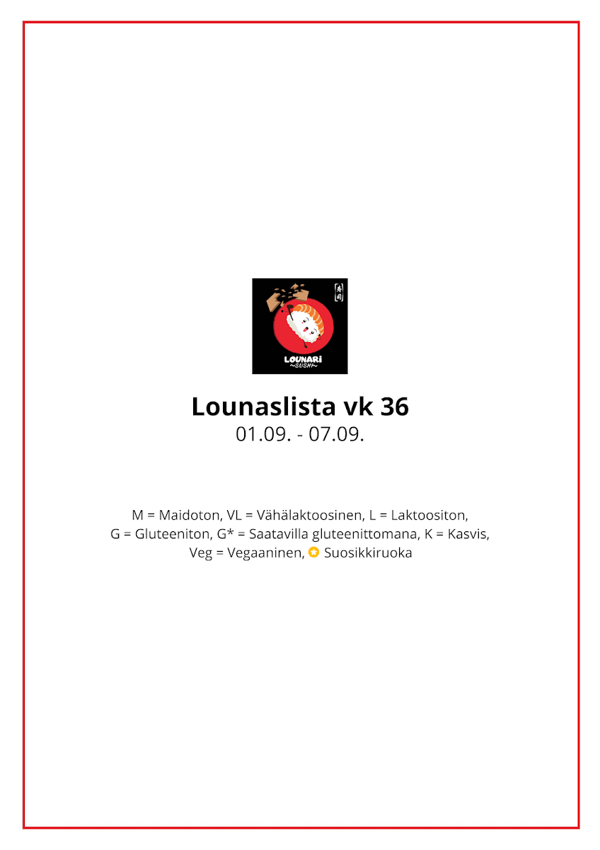 Menu Ravintola Lounari Lappeenranta-3