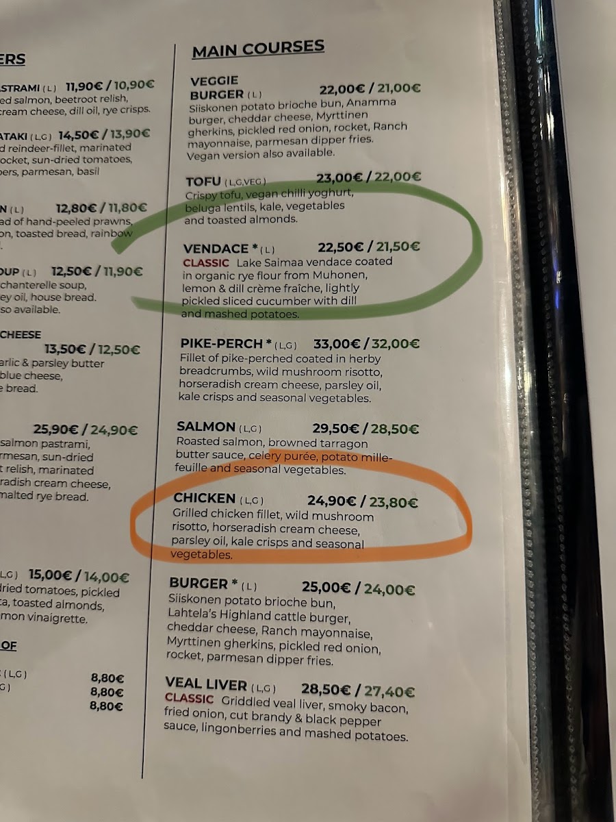 Menu Ravintola Majakka-3