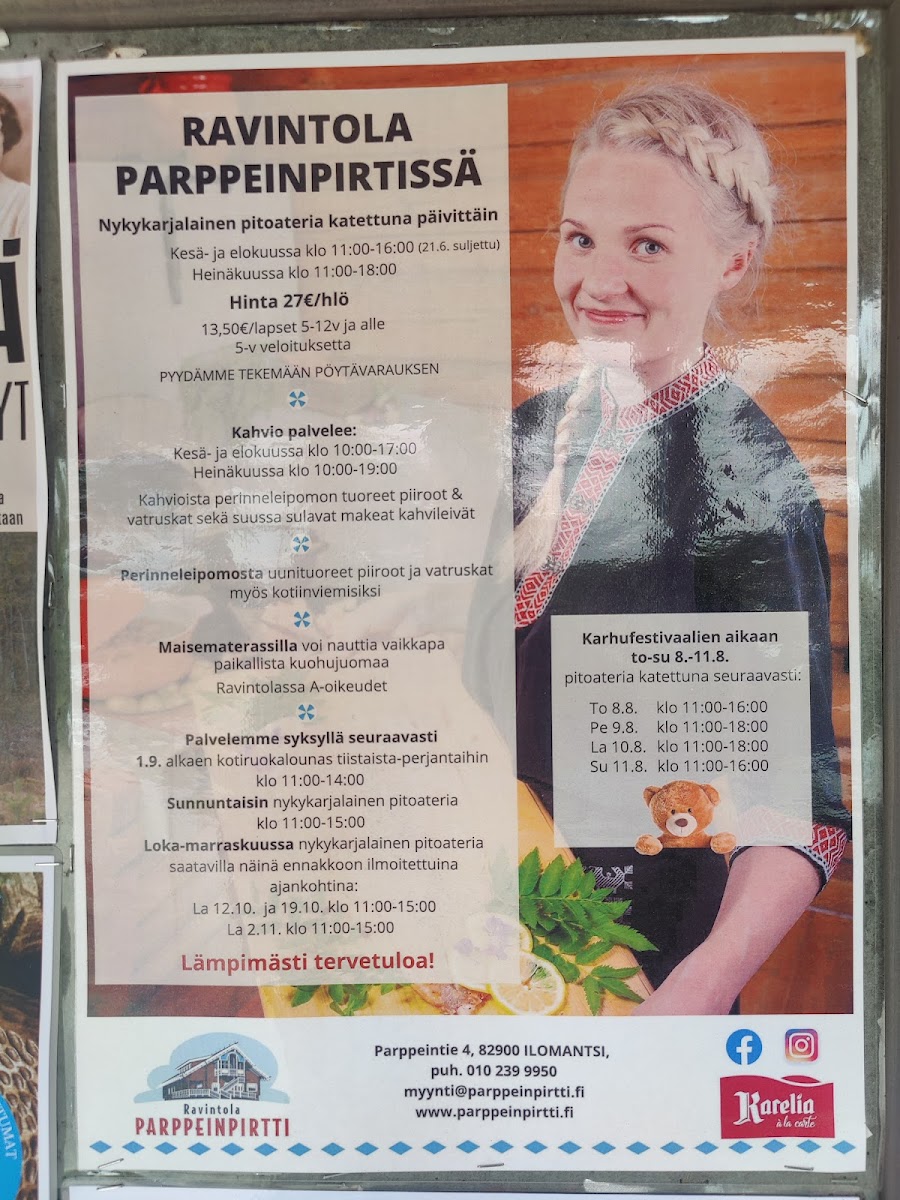 Menu Ravintola Parppeinpirtti-4