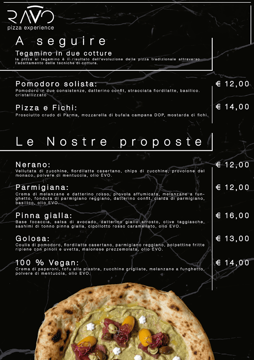 Menu Ravo Pizza Experience-1