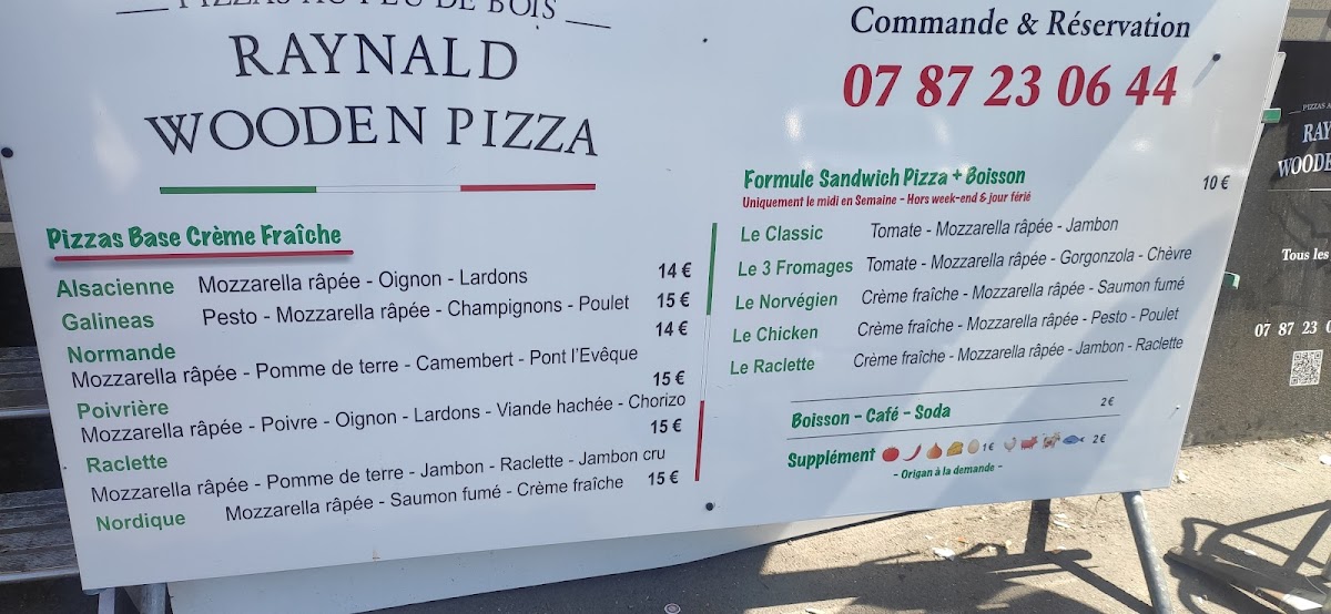 Menu Raynald Wooden Pizza-1