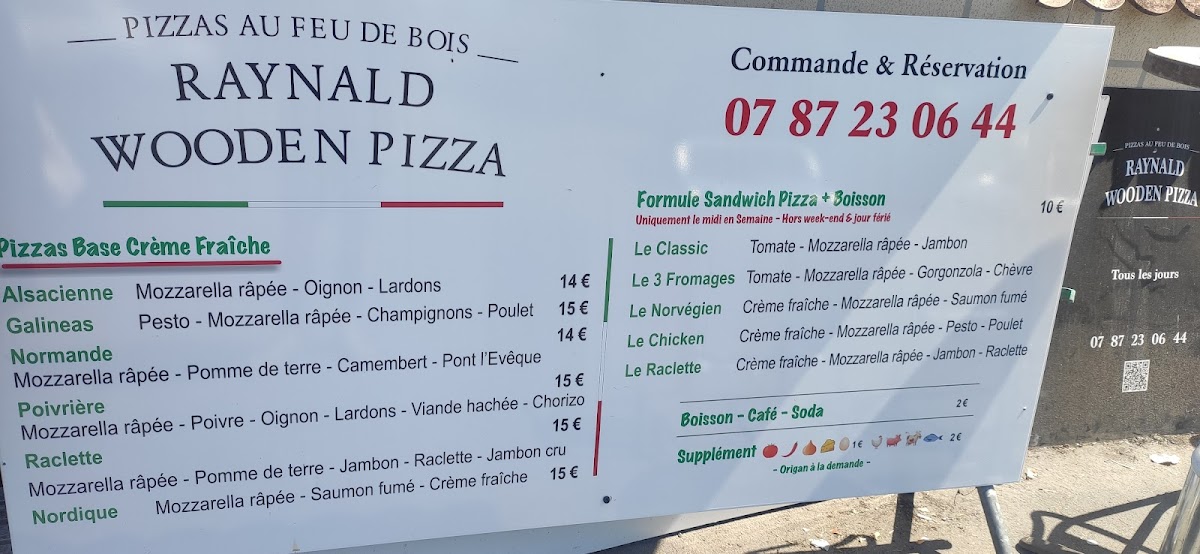 Menu Raynald Wooden Pizza-2