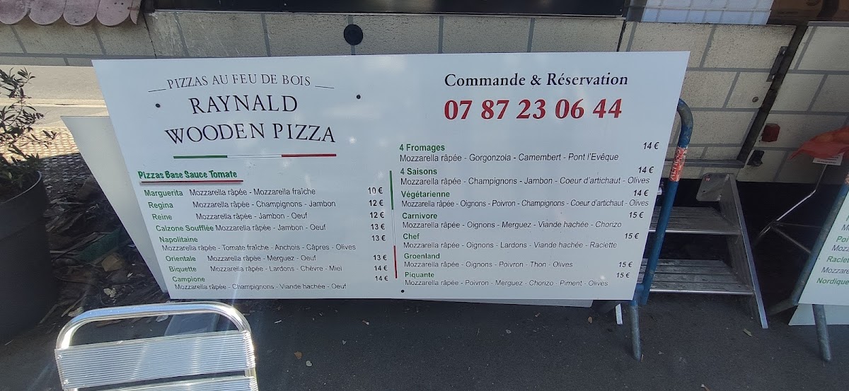Menu Raynald Wooden Pizza-3