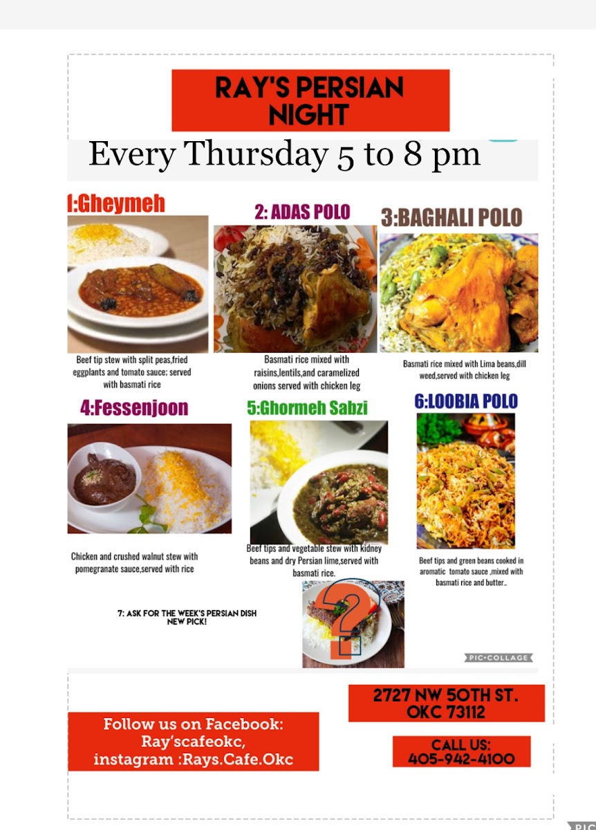 Menu Ray's Cafe-2
