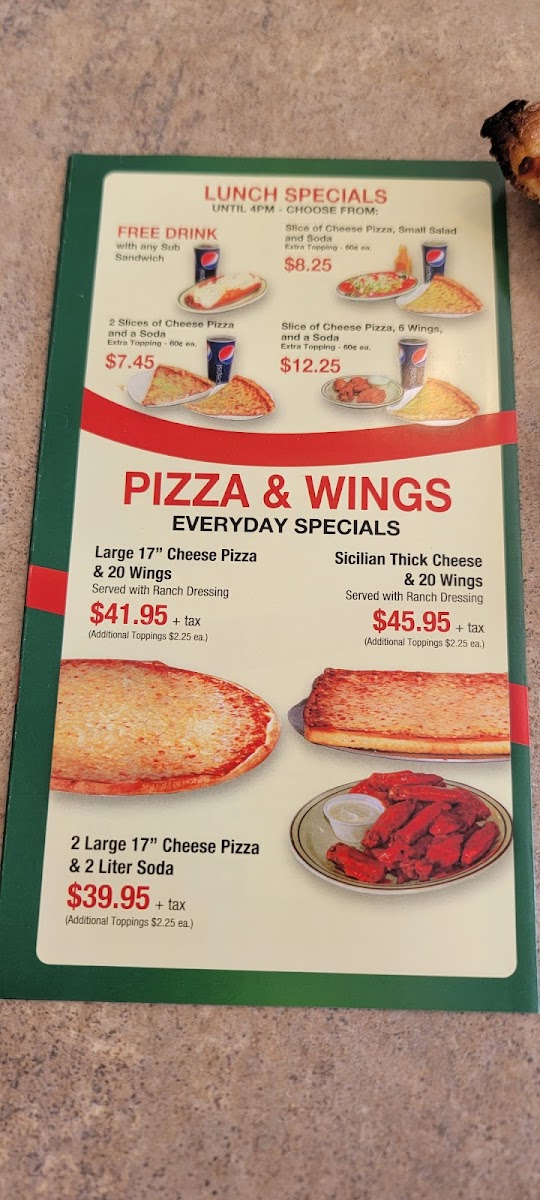Menu Ray's Pizza-3
