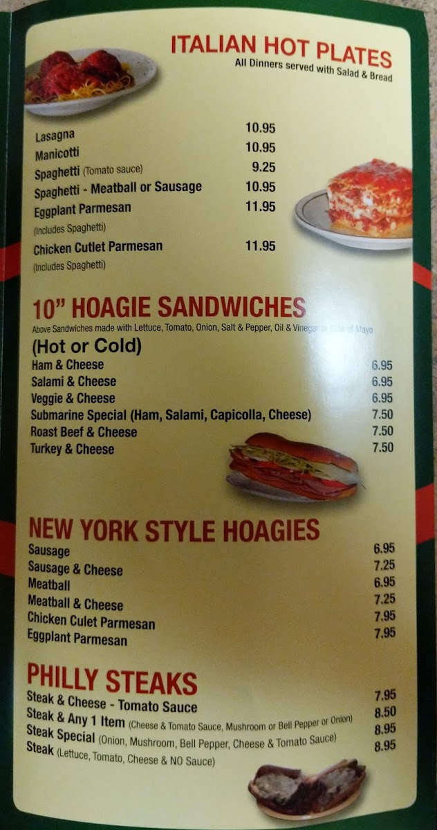 Menu Ray's Pizza-9