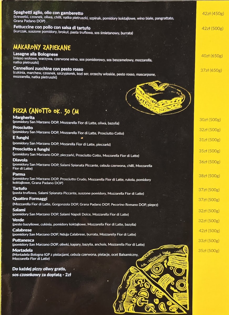 Menu Raz Dwa Pasta-10