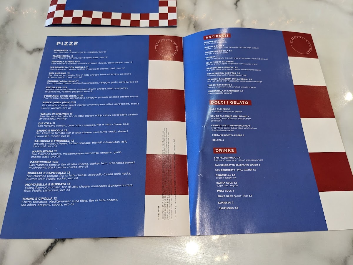 Menu Razzo Pizza Napoletana-9