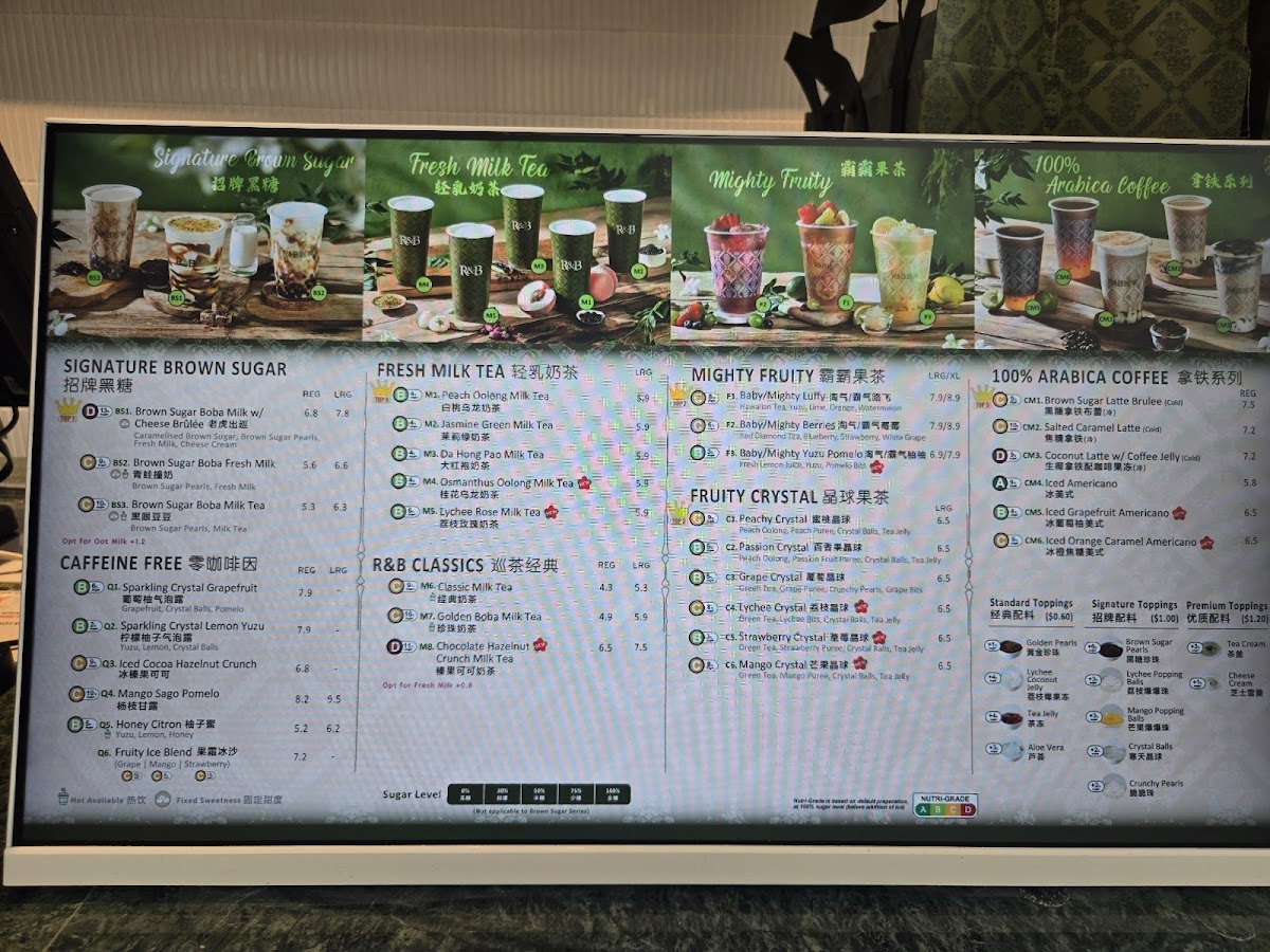 Menu R&b Tea-2