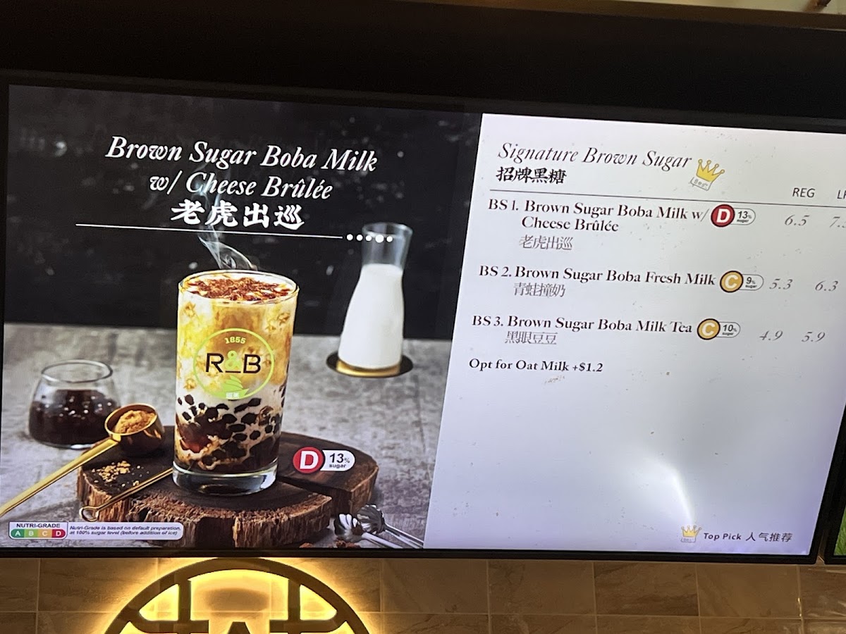 Menu R&b Tea-5