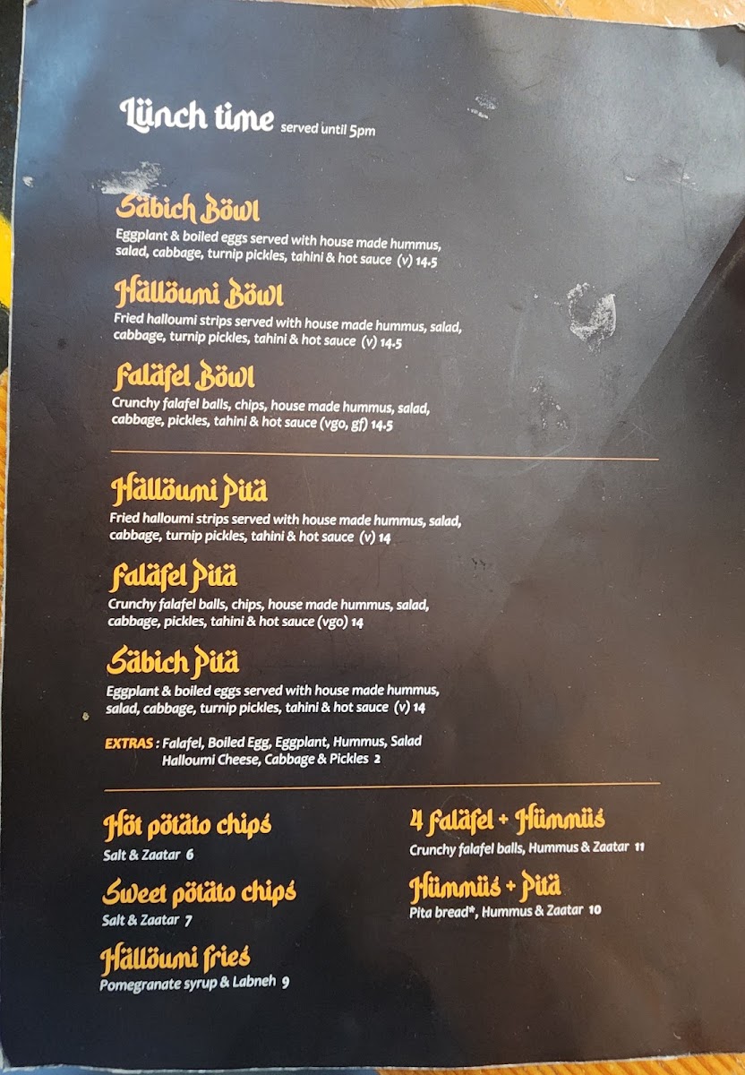 Menu Real Falafel-1