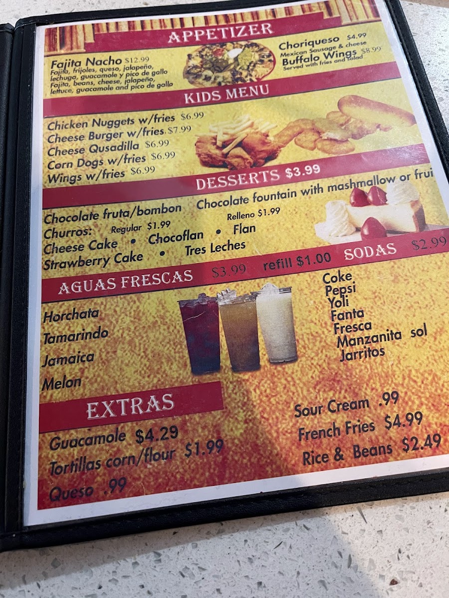 Menu Real Mexican Tacos-4