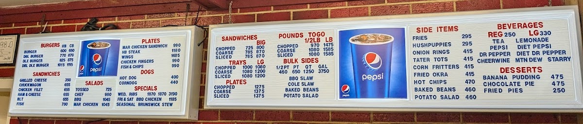 Menu Real Q-1