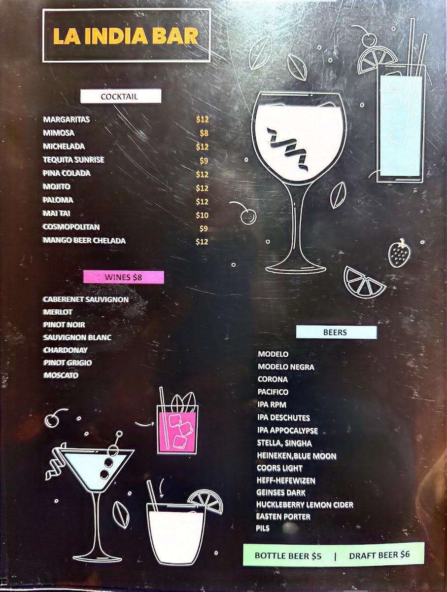 Menu Real Taste Of India Bend-1