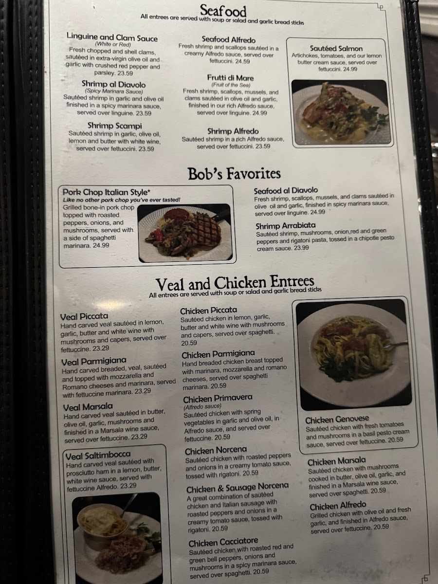 Menu Reale's Italian Cafe-2