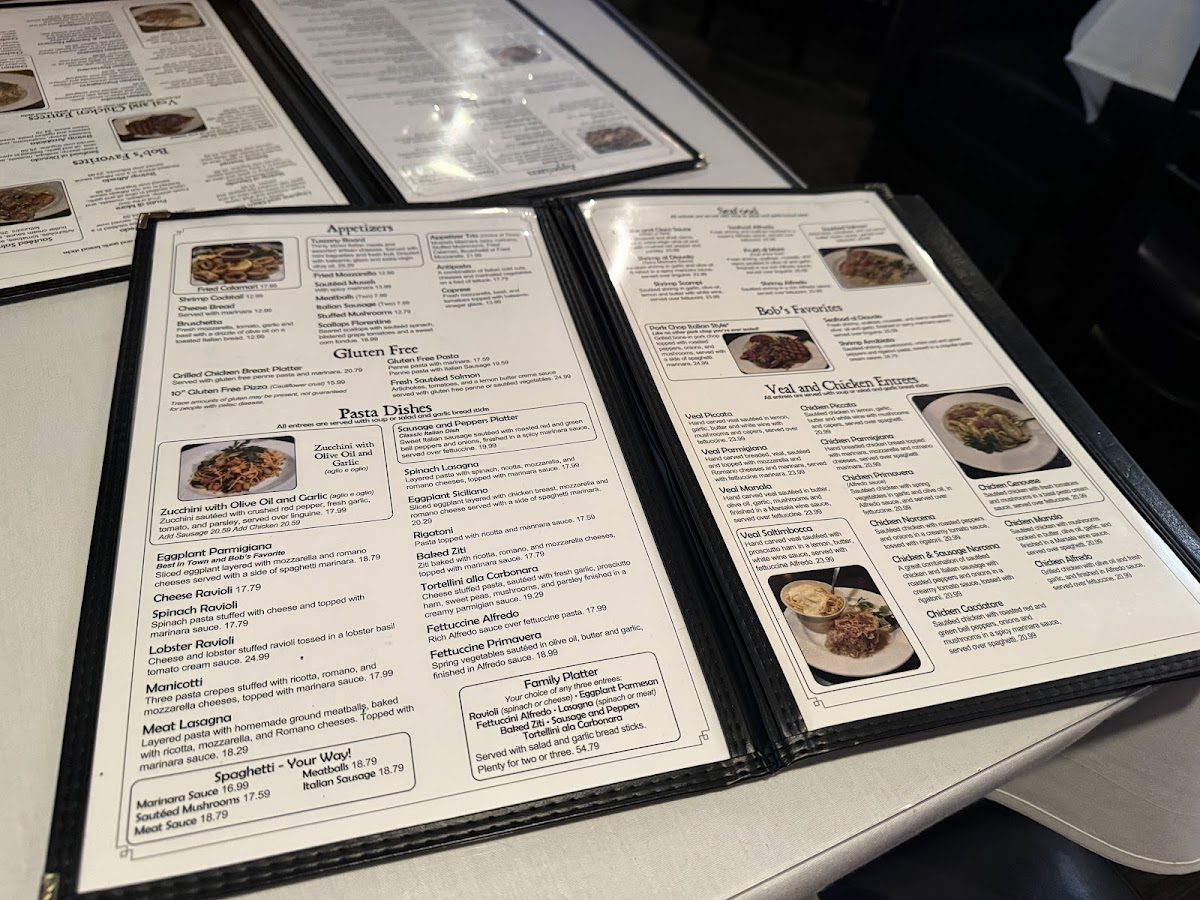 Menu Reale's Italian Cafe-3