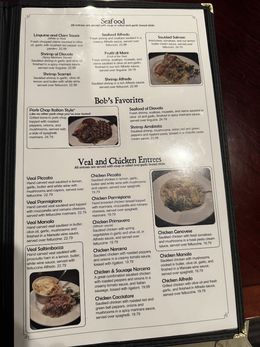 Menu Reale's Italian Cafe-6