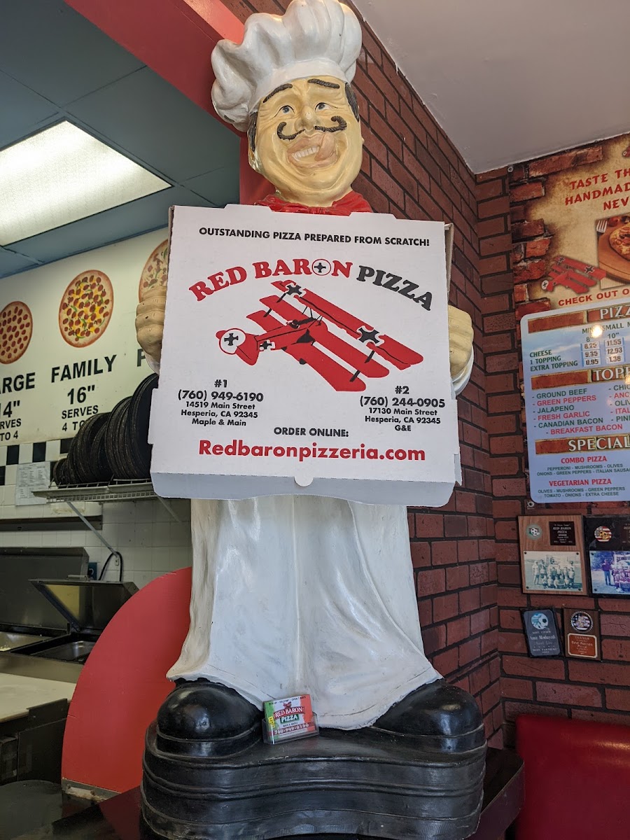 Menu Red Baron Pizza-5
