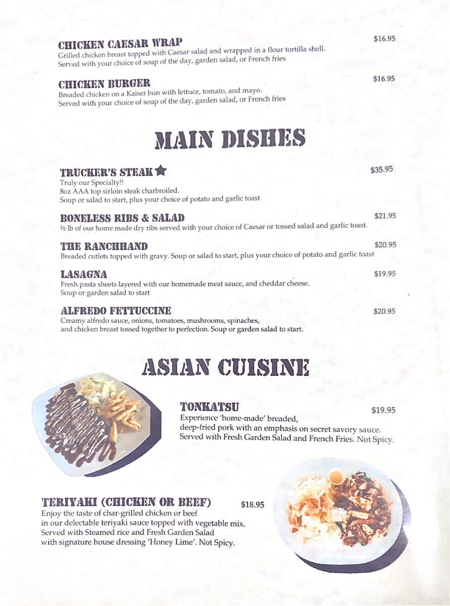 Menu Red Bull Family Restaurant & Lounge-1
