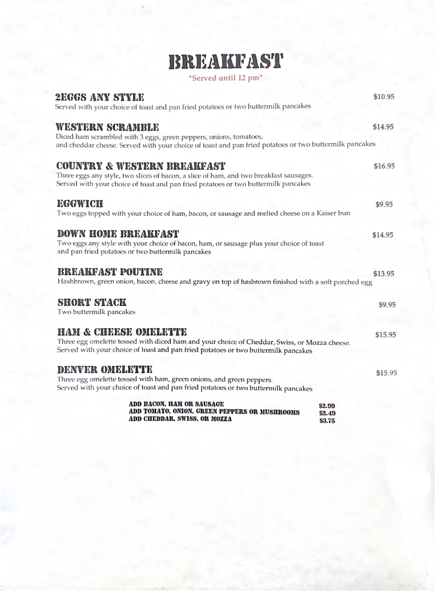 Menu Red Bull Family Restaurant & Lounge-4