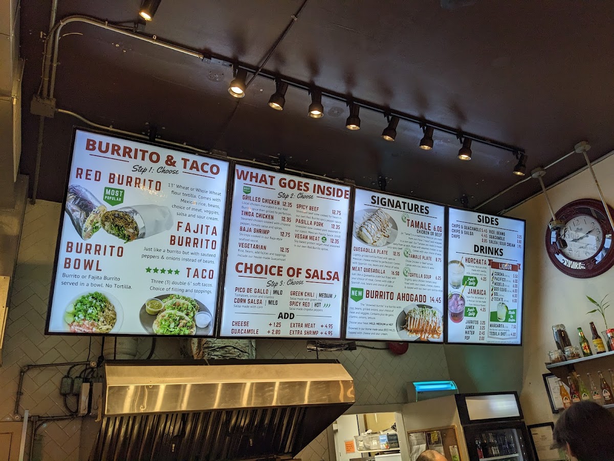 Menu Red Burrito-2