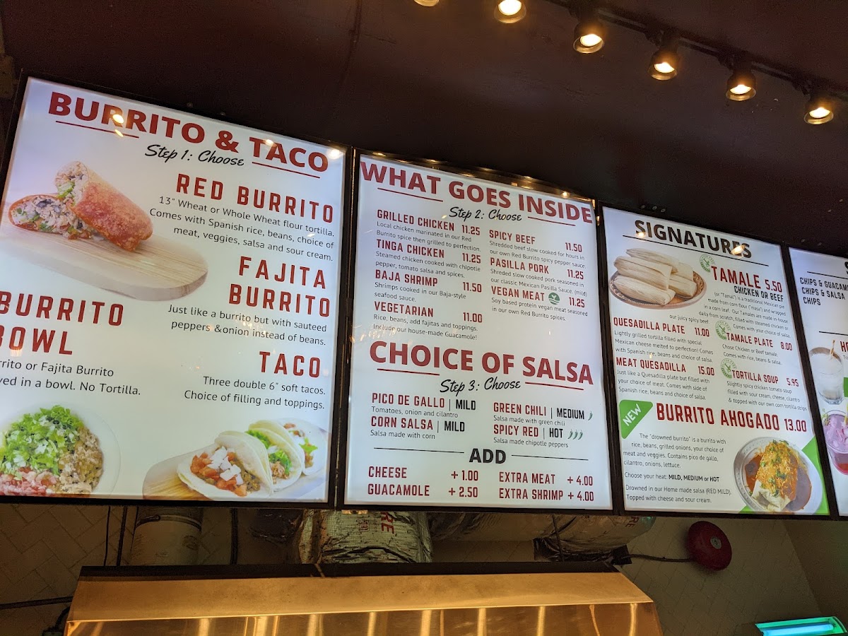 Menu Red Burrito-7