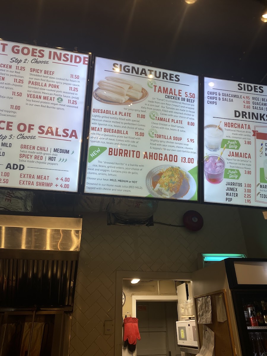 Menu Red Burrito-8