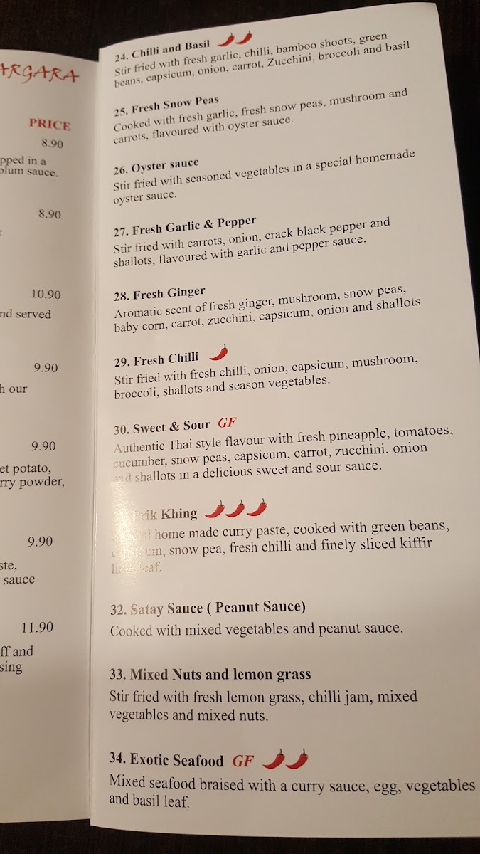 Menu Red Chilli Thai Bargara-2