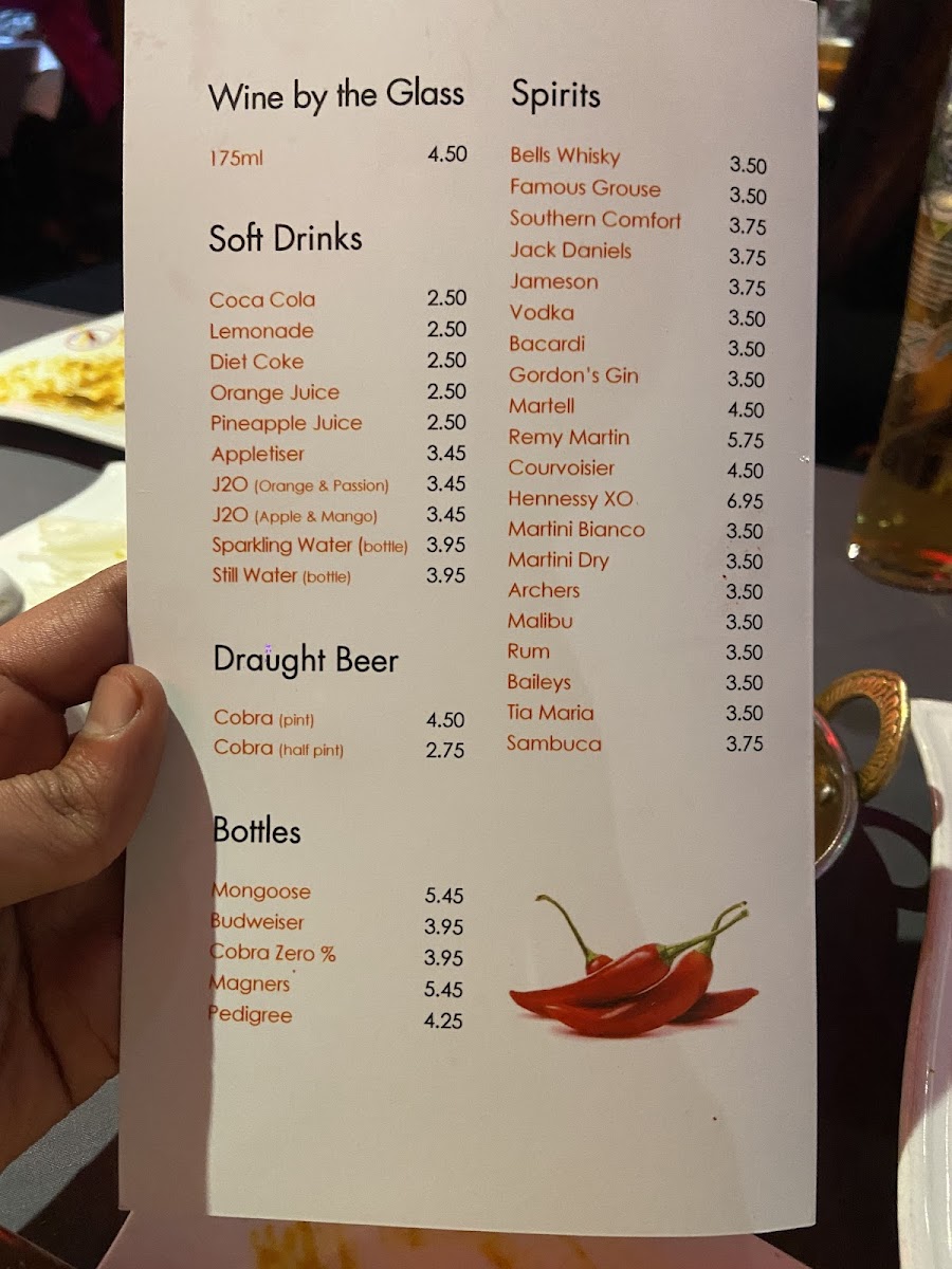 Menu Red Chilli-3
