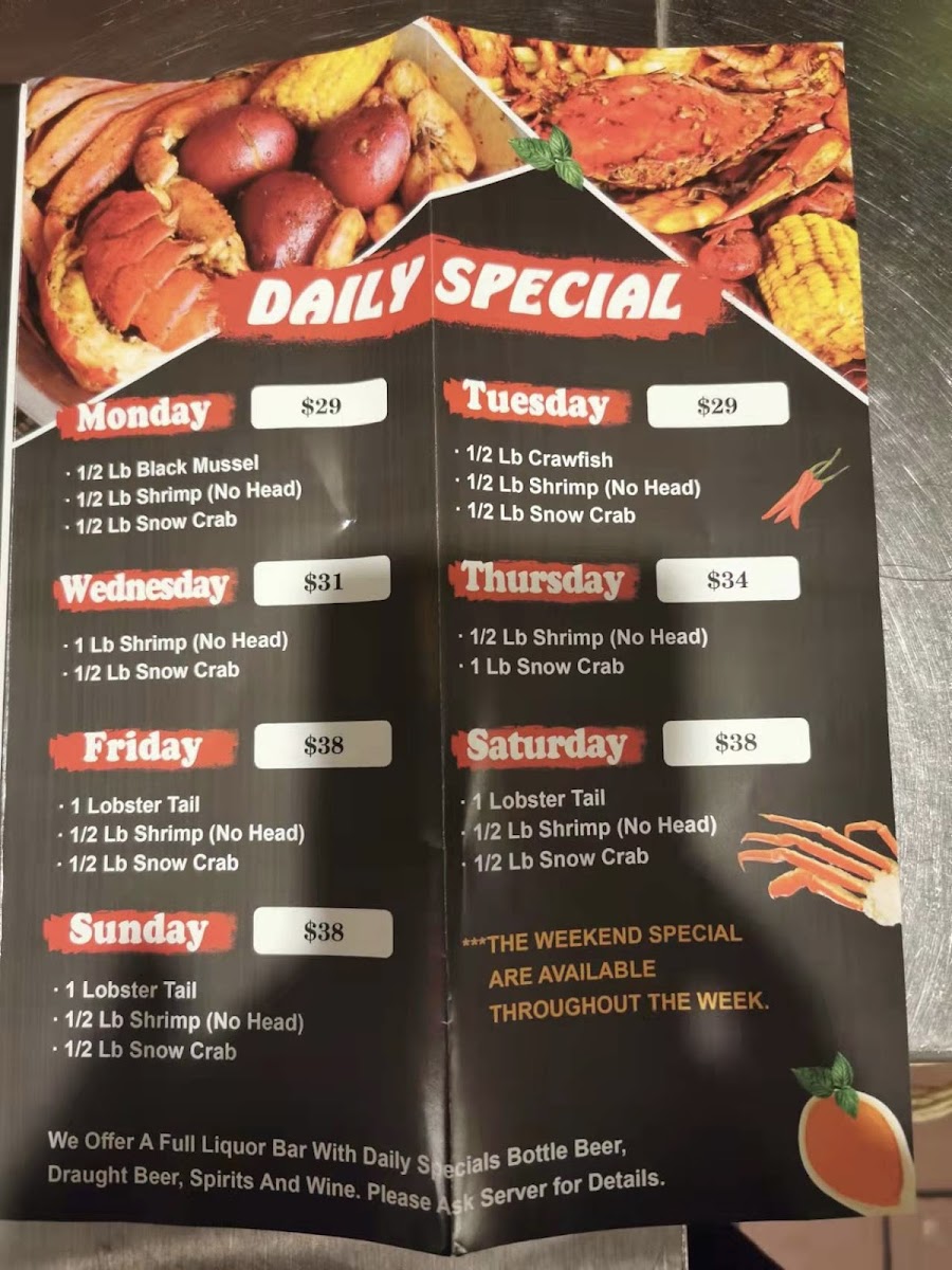 Menu Red Crab Juicy Seafood-6