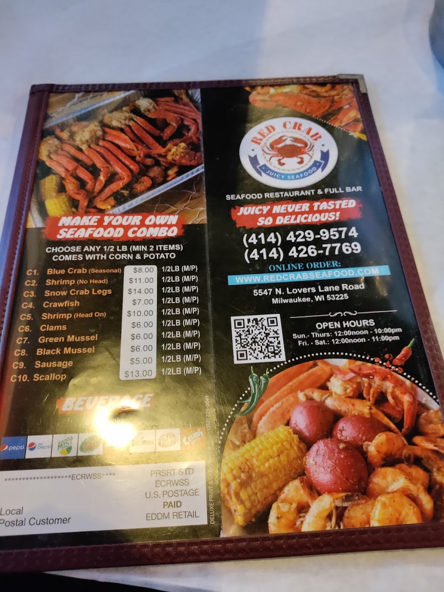 Menu Red Crab Juicy Seafood-8