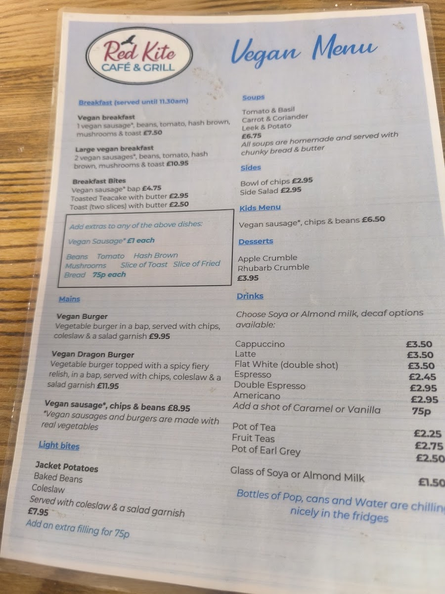 Menu Red Kite Cafe-4