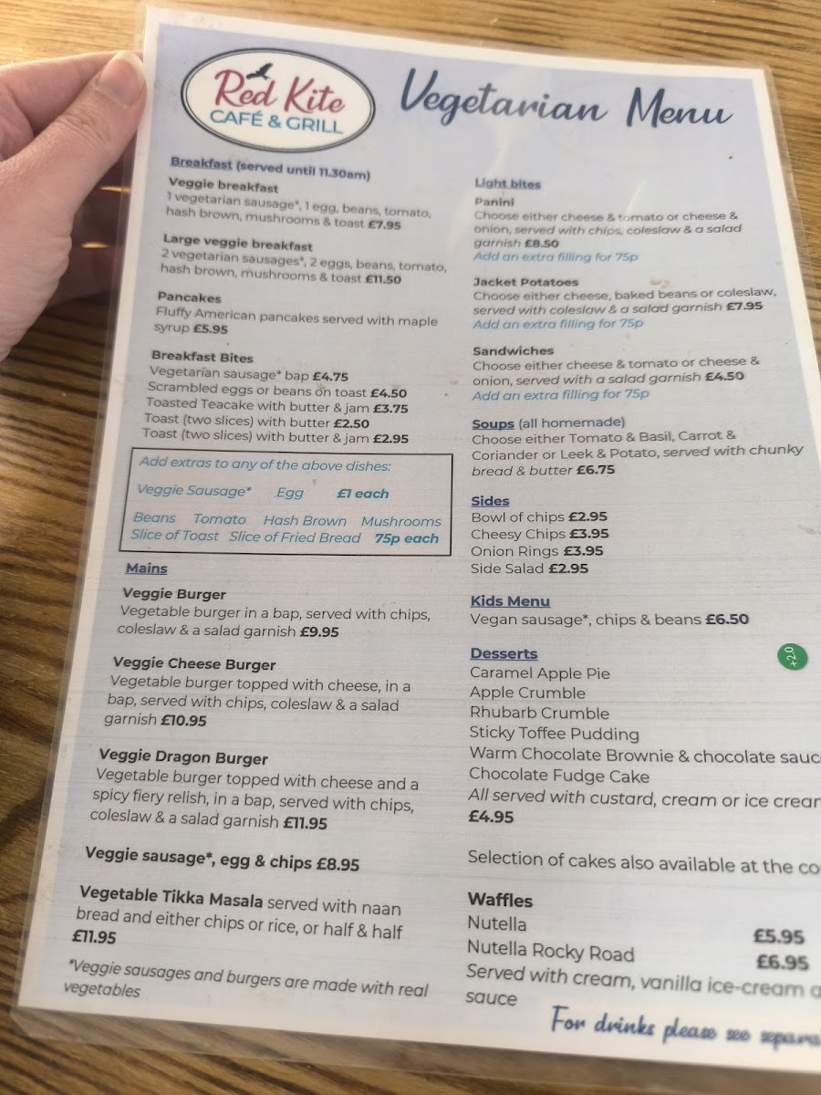 Menu Red Kite Cafe-5