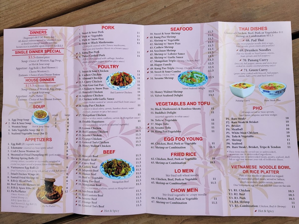Menu Red Lantern-5