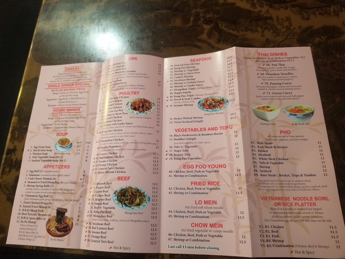 Menu Red Lantern-7