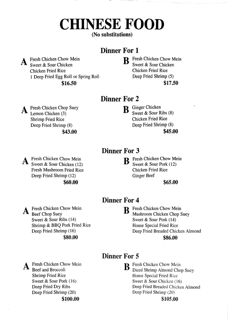 Menu Red Lion Inn-2
